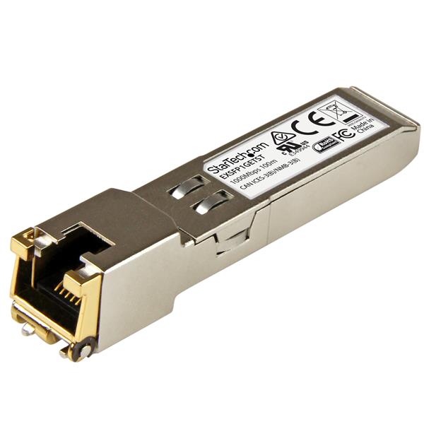StarTech.com Juniper EX-SFP-1GE-T Compatible SFP Module StarTech.com Juniper EX-SFP-1GE-T Compatible SFP Module
