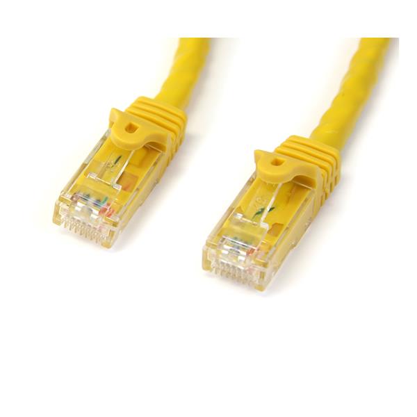 Startech.com câble réseau cat6 gigabit utp sans crochet de 15m - cordon  ethernet rj45 anti-accroc - m/m - noir - La Poste