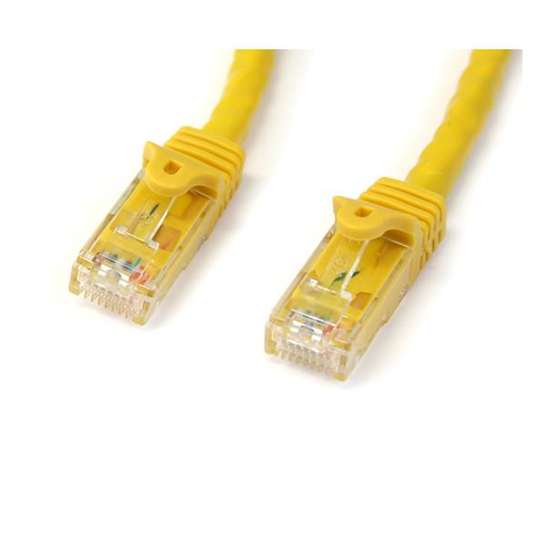 StarTech.com Câble réseau Cat6 Gigabit UTP sans crochet de 15m - Cordon  Ethernet RJ45 anti-accroc - Câble patch M/M - Bleu (N6PATC15MBL)