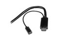 folie 2 von 6, vergrößern, schließen sie ihren hdmi-, displayport- oder mini displayport-laptop an ein hdmi-display oder -projektor an