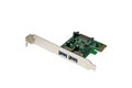 folie 5 von 5, vergrößern, fügen sie einem pci express-fähigen pc 2 superspeed usb 3.0-ports mit sata-stromversorgung hinzu