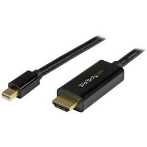 Eliminate clutter by connecting your mDP computer directly to an HDMI display, using this 3-meter cable