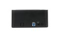 folie 2 von 4, vergrößern, docken sie zwei 2,5-zoll- oder 3,5-zoll-sata iii-ssds/hdds über usb 3.0 mit uasp