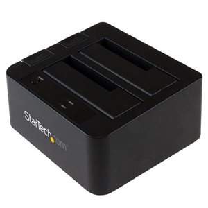 Dock two of your 2.5” and 3.5” SATA drives over high performance USB 3.1 Gen 2 with UASP