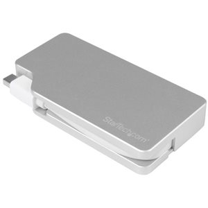 Keep this compact converter with your laptop while you’re traveling, to connect to virtually any monitor, television or projector
