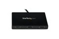 folie 3 von 5, vergrößern, schließen sie drei hdmi-fähige monitore über einen einzigen mini displayport-ausgang an einen laptop oder ein ultrabook™ an