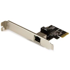 Add Gigabit Ethernet to a client, server or workstation through a PCI Express slot