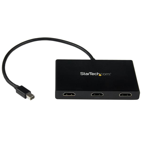 folie 1 von 5, vergrößern, schließen sie drei hdmi-fähige monitore über einen einzigen mini displayport-ausgang an einen laptop oder ein ultrabook™ an