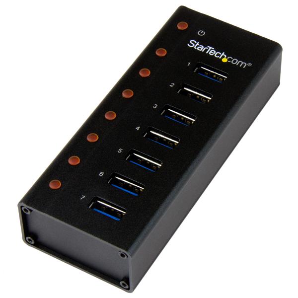 StarTech.com 4 Port USB 3.0 Hub w/ Fast Charge - SuperSpeed 5Gbps USB-A Hub  - USB Bus/Self Powered - ST4300MINI - USB Hubs 