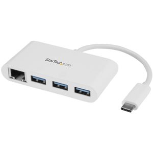 Turn a USB Type-C port on your laptop into three USB Type-A ports (5Gbps) and one GbE port