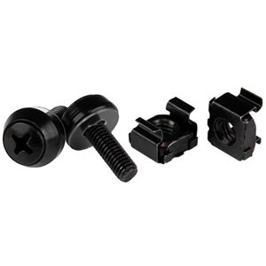 Install your rack-mountable hardware securely with these high-quality screws and nuts
