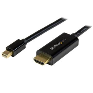 Eliminate clutter by connecting your PC or Mac® directly to an HDMI display, using this short cable