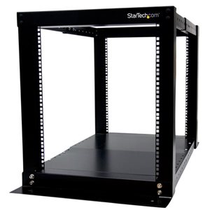 Stockez votre équipement de serveur, de réseau et de télécommunications dans ce rack à cadre ouvert 12U