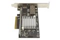 slide 4 of 5, zoom in, get advanced connectivity over multimode or single-mode fiber, by adding a 10gbase-lr/sr open sfp+ port to your server or workstation