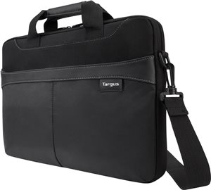 Targus 15.6” Business Casual Slipcase with Removable Shoulder Strap, Black (TSS898)