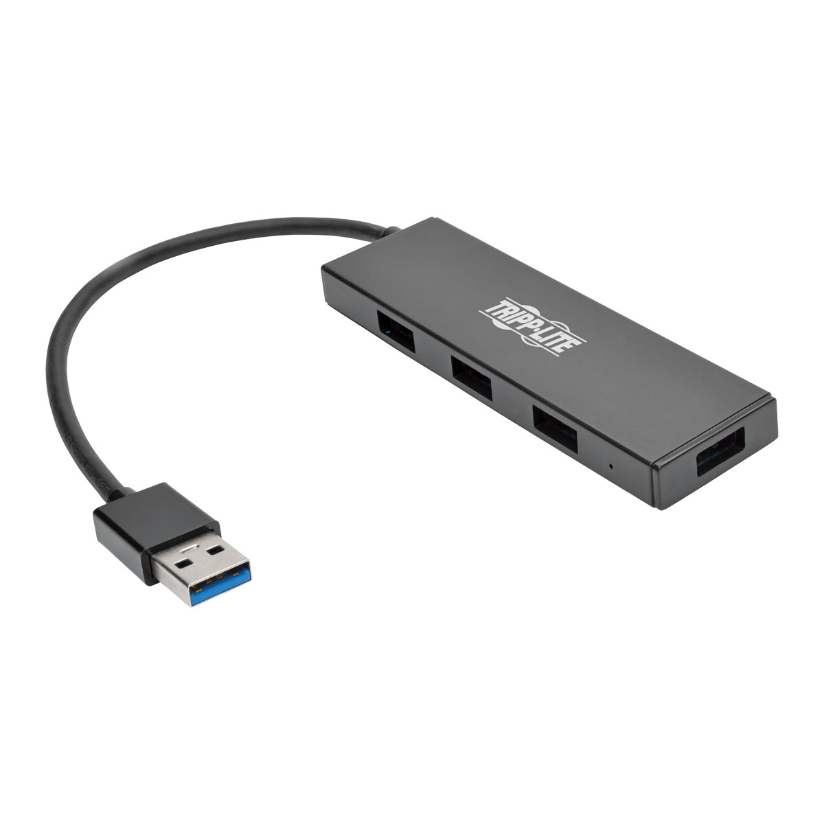 4-port Tripp Lite 4-Port Portable Slim USB 3.0 Superspeed Hub w