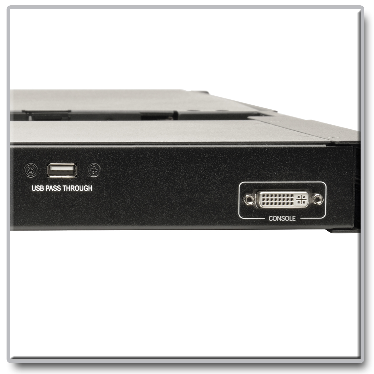 Tripp B02100019HD2 Tripp Lite Rack Console 1URM DVI, VGA for KVM