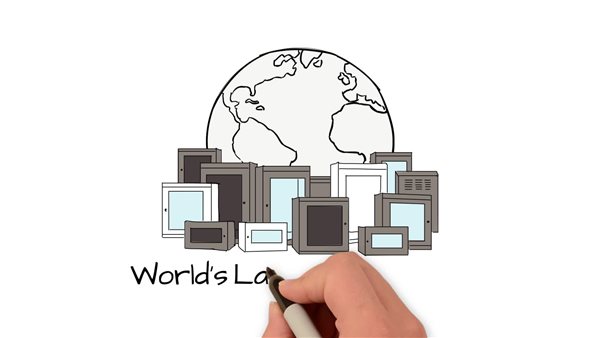 thumbnail video image 2 of SRW6U SmartRack 6U Low-Profile Switch-Depth Wall-Mount Rack Enclosure Cabinet, 2 of 6