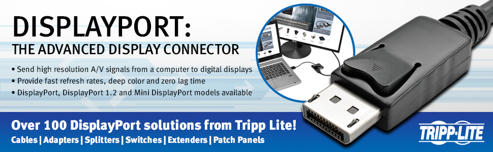 Tripp Lite 2-Port DisplayPort to DVI Multi Stream Transport Hub