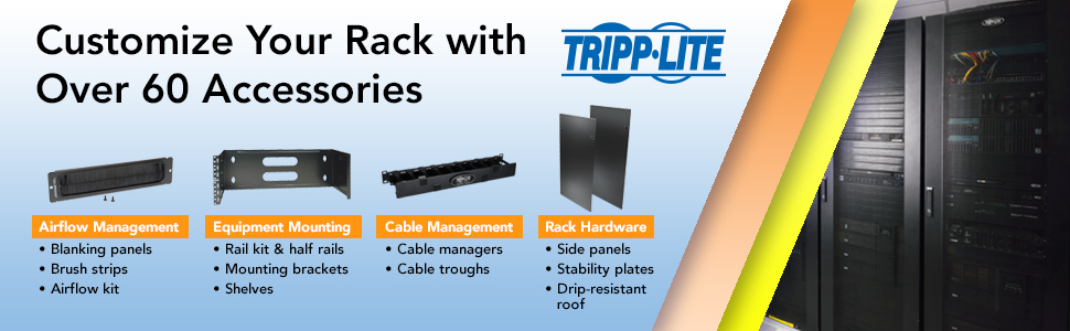Tripp Lite SmartRack Sliding Steel Rack Shelf - 1U, Vented, 28.3 in. Deep,  Holds up to 50 lb. (23 kg) - rack sliding