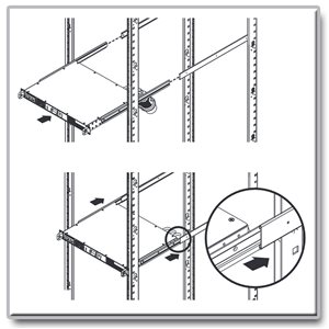 Tripp Lite PDU Rear Support Rail Kit 1U ATS PDUS Mounted 4Post ...