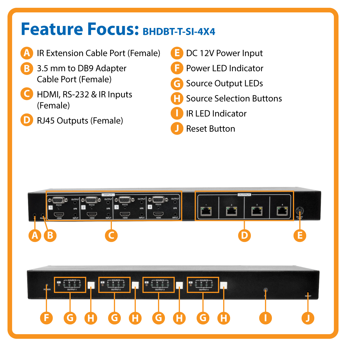 Tripp Lite HDBaseT HDMI Over Cat5e Cat6 Cat6a Extender Tranceiver