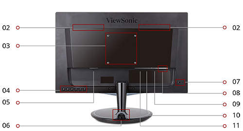 ViewSonic VX2757-MHD 27 Inch 75Hz 2ms 1080p Gaming Monitor ViewSonic VX2757-MHD 27 Inch 75Hz 2ms 1080p Gaming Monitor