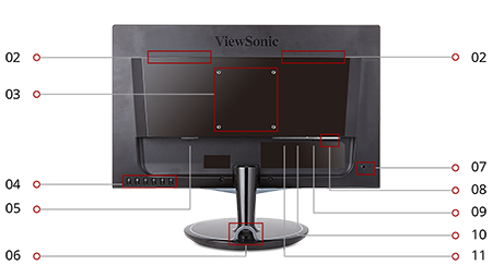 ViewSonic VX2257-MHD 22 Inch 75Hz 2ms 1080p Gaming Monitor with FreeSync Eye Care HDMI and DP 
