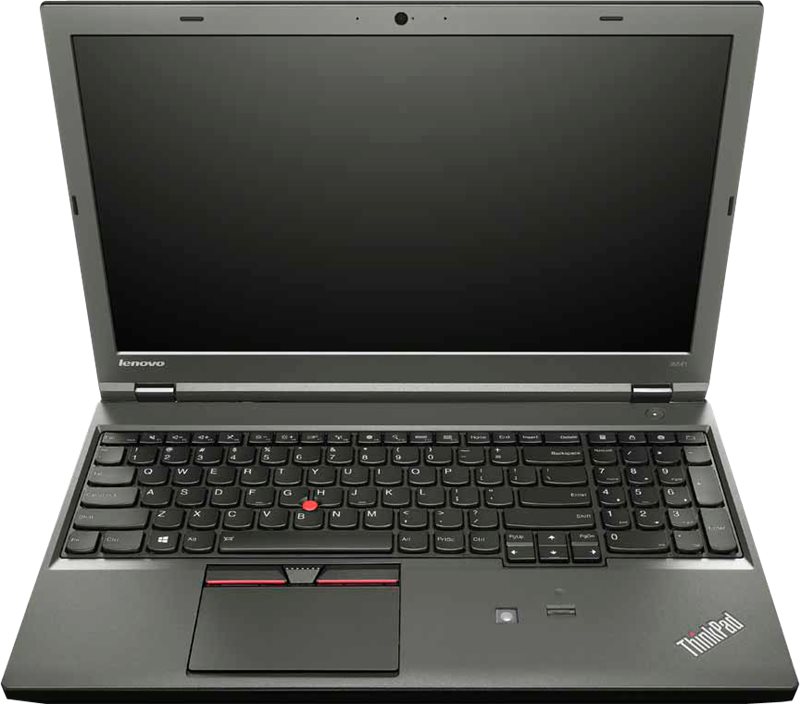slide 1 of 10, show larger image, lenovo thinkpad w541 20ef: front view