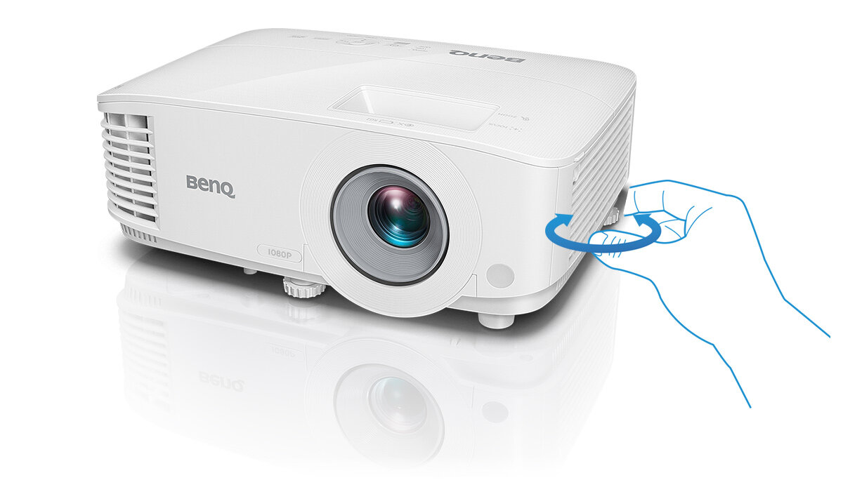 BenQ Projector MH550 - DLP projector - portable - 3D - 1920 x 1080 - 3500  ANSI lumens