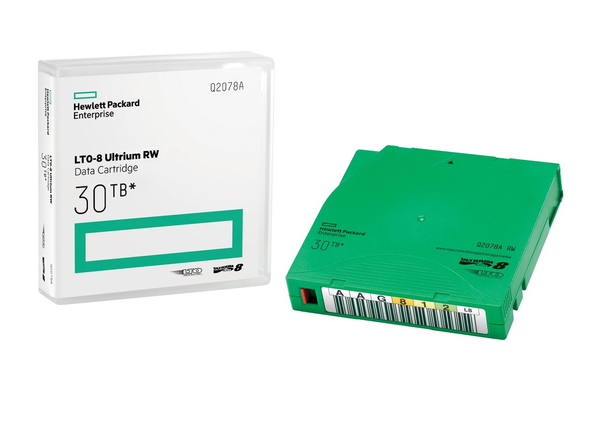 HPE LTO Ultrium 8 x 960 storage media