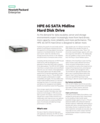 HPE 6G SATA Midline Hard Disk Drive data sheet (English)