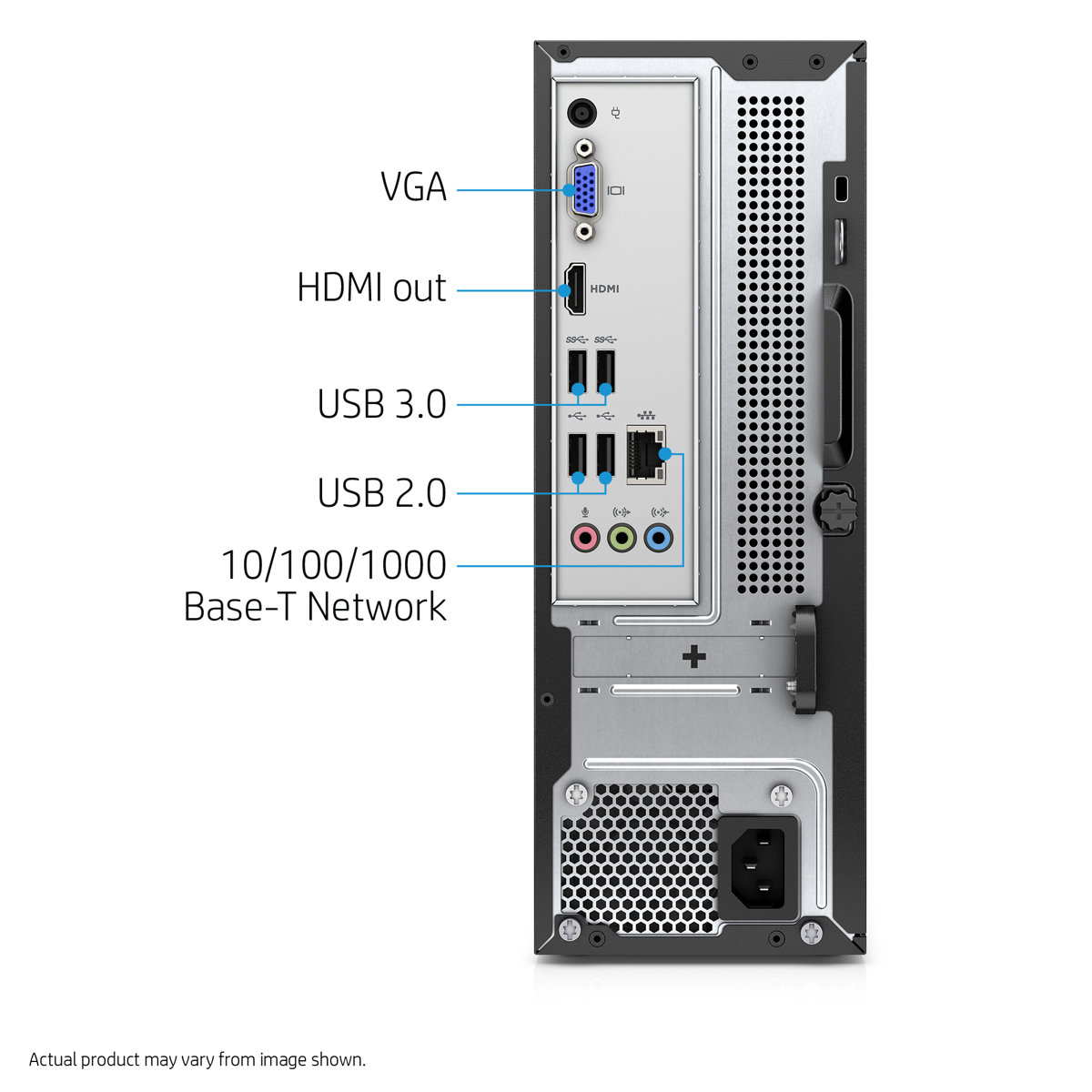 Refurbished: HP Desktop Computer Slimline 270-p026 Intel