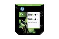 slide 6 of 6, zoom in, hp 940xl 2-pack high yield black original ink cartridges