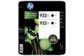 slide 6 of 7, zoom in, hp 932xl 2-pack high yield black original ink cartridges