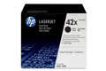 slide {0} of {1}, zoom in, HP 42X 2-pack svart original LaserJet tonerkassett med hög kapacitet