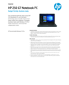 HP 250 G7 Notebook PC