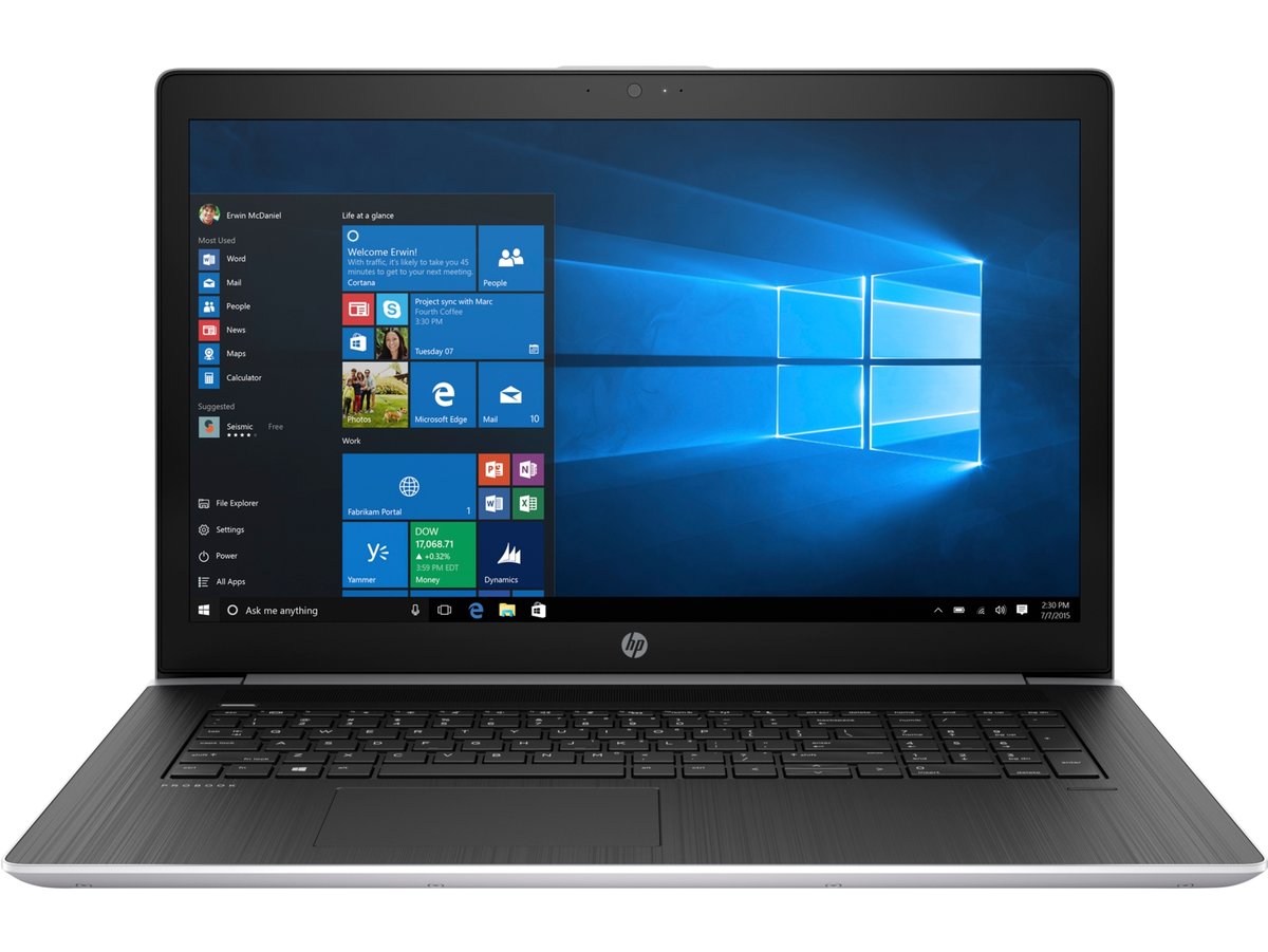 HP ProBook 470 G5 Notebook PC Windows 10 Pro 64 8th Generation