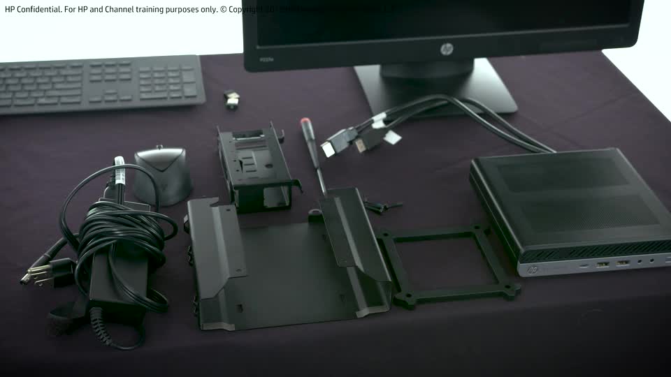 thumbnail video image 6 of HP EliteDesk 800 G4 - SFF - Core i7 8700 / up to 4.6 GHz - vPro - RAM 8 GB - HDD 1 TB - DVD-Writer - UHD Graphics 630 - Gigabit Ethernet - Win 10 Pro 64-bit - monitor: none - keyboard: US - Smart Buy, 6 of 6