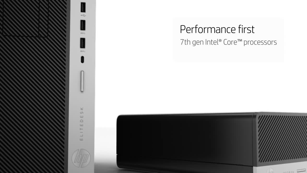 thumbnail video image 7 of HP EliteOne 800 G3 - Core i7 7700 3.6 GHz - 8 GB - 1 TB - LED 23.8", 7 of 7