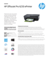 HP with Mobile Printing, OfficeJet Printer (E3E03A#B1H) Wireless Ink Pro 6230 HP Instant