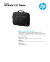 WW OPS - HP Black 11.6'' Sleeve - 4/18 - EN (English)