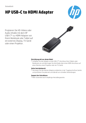 HP USB-C to HDMI Adapter