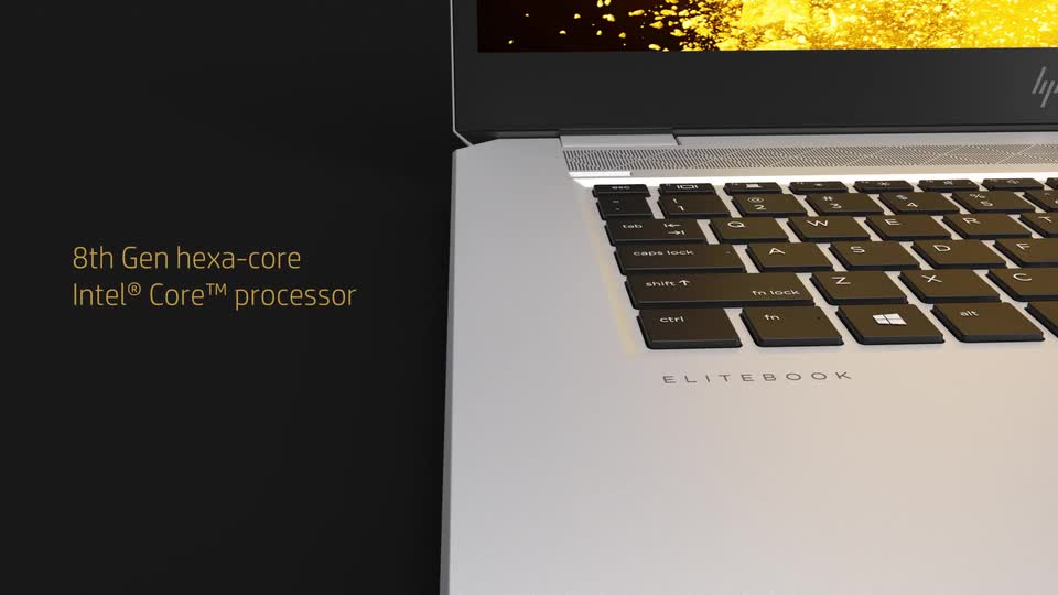 thumbnail video image 2 of HP EliteBook 1050 G1 15.6" LCD Notebook - Intel Core i5 (8th Gen) i5-8300H Quad-core (4 Core) 2.3GHz - 8GB DDR4 SDRAM - 256GB SSD - Windows 10 Pro, 2 of 13