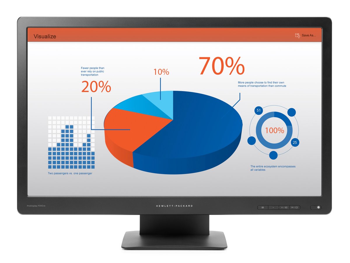 HP Business P242va 24