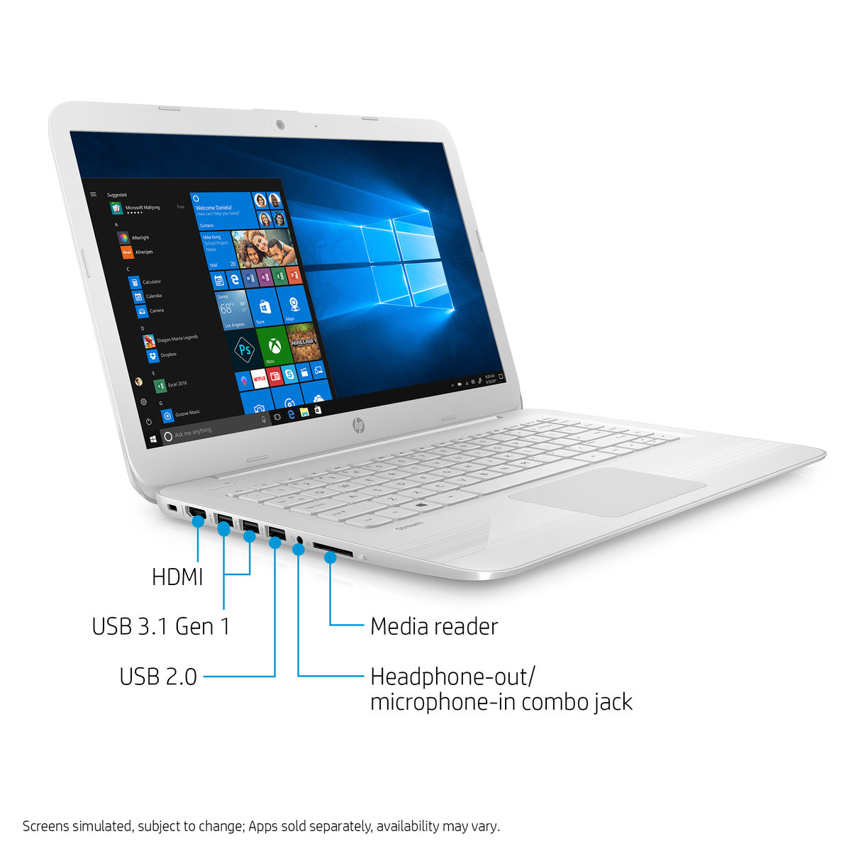 HP Laptop Stream 14-ax012ds Intel Celeron N3060 (1.60 GHz) 4 GB