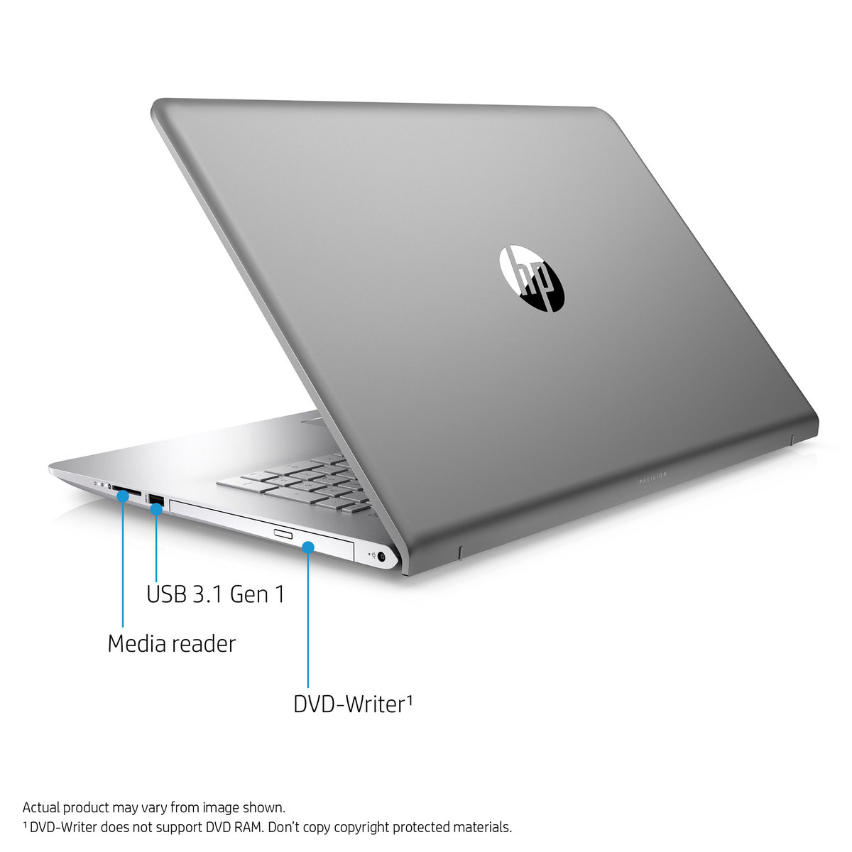 HP Pavilion AMD A10 9620P 8GB memoria 1TB hard disk 17