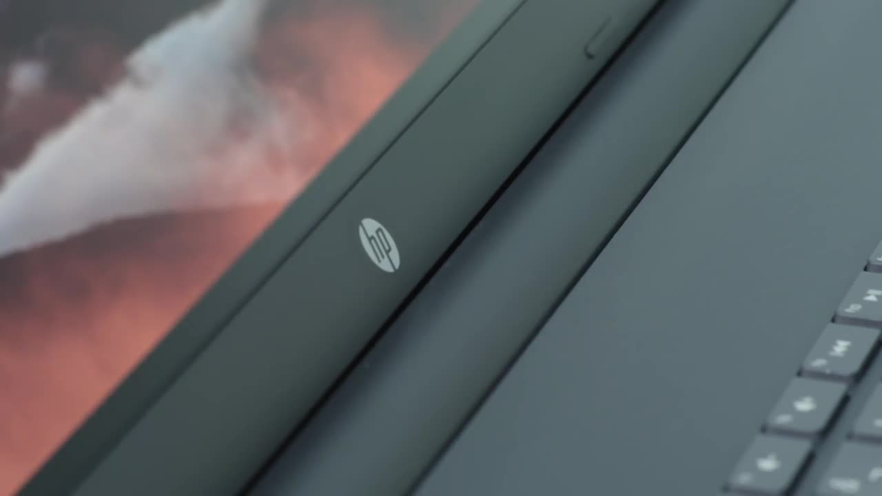 thumbnail video image 2 of HP 15.6" Laptop, Windows 10 Home, AMD A9-9420 Dual-Core Processor, 4GB RAM, 1TB Hard Drive (Assorted Colors), 2 of 5