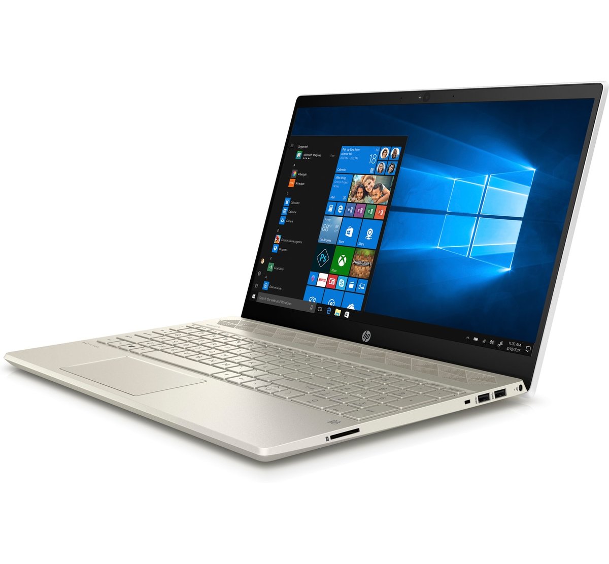 HP Pavilion 15-CS0079NR Ceramic White and Pale Gold 15.6 inch