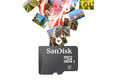 slide {0} of {1}, zoom in, SanDisk microSDHC™ Card with Adapter